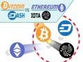 Xogo Bitcoin contra Ethereum en liña