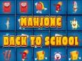 Xogo De volta á escola Mahjong en liña