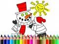 Xogo Volta á Escola: Coloración de Inverno en liña