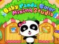 Xogo Estudo de mestura de cores Panda bebé en liña