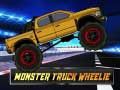 Xogo Monster Truck Wheelie en liña