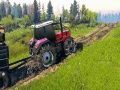 Xogo Simulador de tren tirado por tractor con cadea real en liña