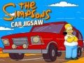 Xogo Puzzle do coche dos Simpsons en liña