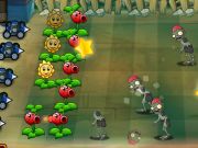 Xogo Zombies Vs. Xirasoles en liña