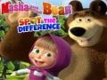 Xogo Masha e o Oso: Atopa as diferencias en liña Xogo Masha e o Oso: Atopa as diferencias en liña