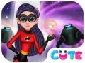 Xogo Sesión de Moda da Superheroína Violeta en liña