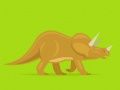Xogo Coloreo de dinosauros lindos en liña