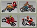 Xogo Memoria de Motos de Carreras en liña