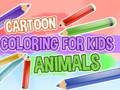 Xogo Pintura de Caricaturas para Nenos Animais en liña