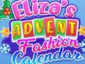 Xogo Calendario de Moda de Advento de Eliza en liña