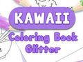 Xogo Libro de colorear Kawaii con purpurina en liña