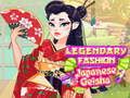 Xogo Moda lendaria da geisha xaponesa en liña