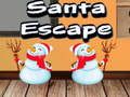 Xogo Escapa de Santa en liña