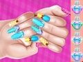 Xogo Arte de Uñas DIY do Tema Princesa Elsa en liña