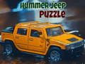 Xogo Puzle Hummer Jeep en liña