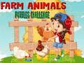 Xogo Desafío de Puzzles de Animais de Granja en liña