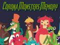 Xogo Memoria dos Monstros Corona en liña