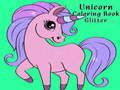 Xogo Libro de Colorear Unicornio Con Purpurina en liña Xogo Libro de Colorear Unicornio Con Purpurina en liña