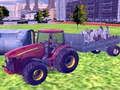 Xogo Simulador de lixo de tractor 3D na cidade en liña