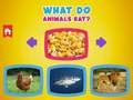 Xogo Que comen os animais? en liña