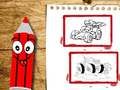 Xogo Libro de Colorear Coches de Volta á Escola en liña