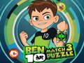 Xogo Ben 10: Puzzle de 3 en ringle en liña Xogo Ben 10: Puzzle de 3 en ringle en liña