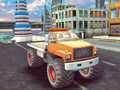 Xogo Acrobacias de Monster Truck Carrera de Jeep Gratuíta en liña