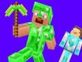 Xogo Creeper contra Enderman en liña Xogo Creeper contra Enderman en liña