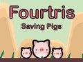 Xogo Fourtris: Salvando Porcos en liña