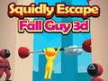 Xogo Fuga do Calamar: Fall Guy 3D en liña