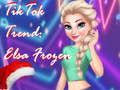 Xogo Tendencia TikTok: Elsa Congelada en liña