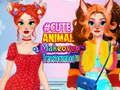 Xogo Transformación de Maquillaxe de Animais Lindos en liña Xogo Transformación de Maquillaxe de Animais Lindos en liña