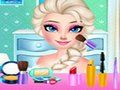 Xogo Elsa: Decoración do Vestido e Maquillaje en liña