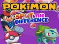 Xogo Pokémon Atopa as diferencias en liña Xogo Pokémon Atopa as diferencias en liña