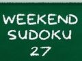 Xogo Sudoku de Fin de Semana 27 en liña Xogo Sudoku de Fin de Semana 27 en liña