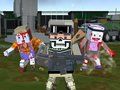 Xogo Sobrevivencia Zombie na Arena Pixel 3D de Combate en liña