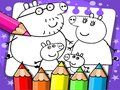 Xogo Libro de debuxo de Peppa Pig en liña Xogo Libro de debuxo de Peppa Pig en liña