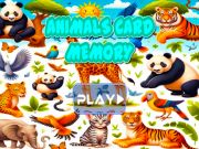 Xogo Memoria de tarxetas animais en liña