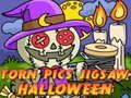 Xogo Imaxes Desgarradas Xogo de Rompecabezas Halloween en liña