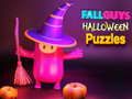 Xogo Fall Guys: Rompecabezas de Halloween en liña