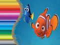 Xogo Libro de colorear para Buscando a Nemo en liña Xogo Libro de colorear para Buscando a Nemo en liña