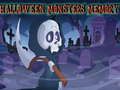 Xogo Memoria dos Monstros de Halloween en liña