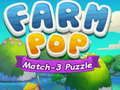 Xogo Granja Pop Match-3 Puzzle en liña