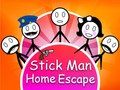 Xogo Escape do Stickman na Casa en liña
