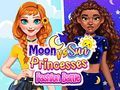 Xogo Batalla de moda entre as princesas da Lúa e do Sol en liña