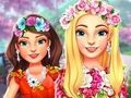 Xogo A miña apariencia de moda floral soñadora en liña