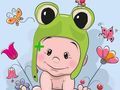 Xogo Diferencias de Bebés Lindos en liña