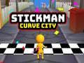 Xogo Stickman Cidade Curva en liña