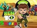 Xogo Ben 10 5 Diferenzas en liña Xogo Ben 10 5 Diferenzas en liña