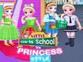 Xogo Escola de Nenas Pequenas vs Estilo de Princesa en liña Xogo Escola de Nenas Pequenas vs Estilo de Princesa en liña